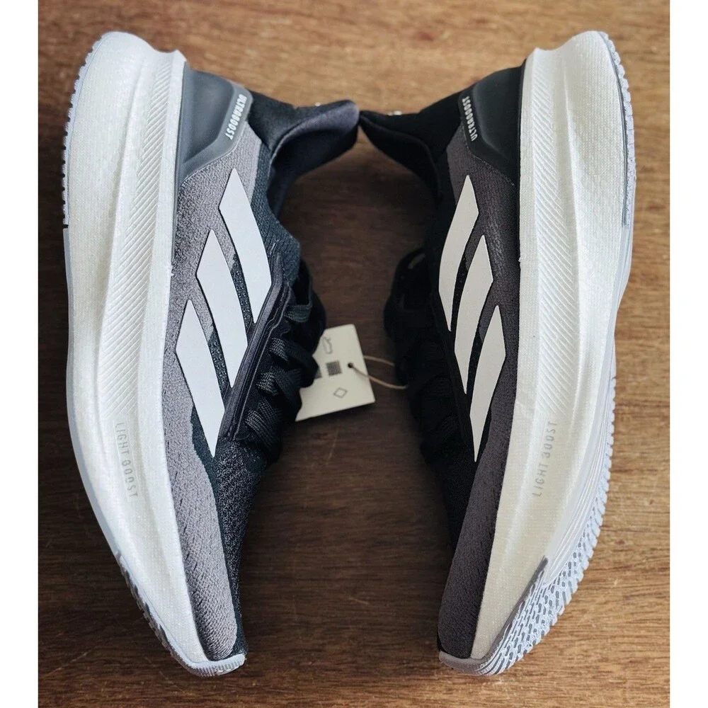 Women’s Size 7 adidas Ultraboost 5X Core Black Cloud White Carbon IH3102 NIB